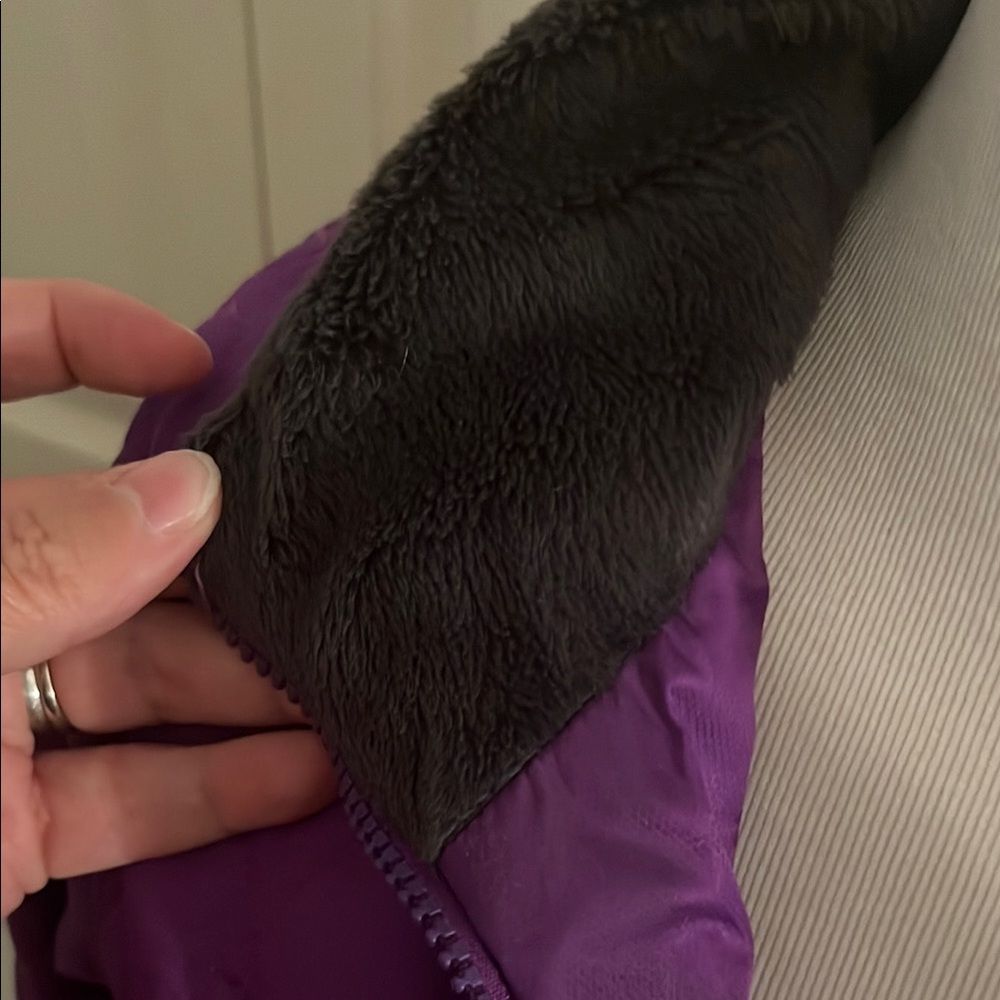 Gerry Weber Purple Ski Jacket Quilted High Collar - Picture 4 of 5